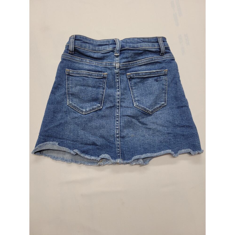 Girl's DL1961 Jenny Denim Skirt Blue Rose Kids Children's Size 8 - Picture 2 of 10